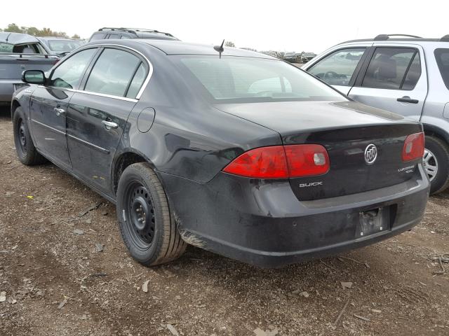 1G4HD57287U104424 - 2007 BUICK LUCERNE BLACK photo 3