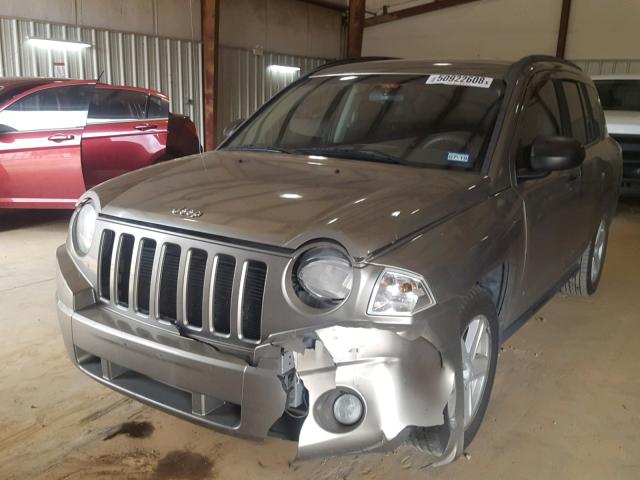 1J8FT47W08D733410 - 2008 JEEP COMPASS SP 棕色 照片 2