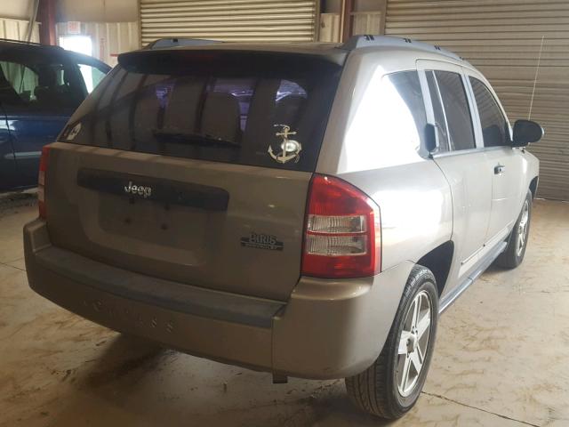 1J8FT47W08D733410 - 2008 JEEP COMPASS SP 棕色 照片 4