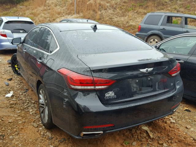 KMHGN4JE5FU049483 - 2015 HYUNDAI GENESIS 3. BLACK photo 3