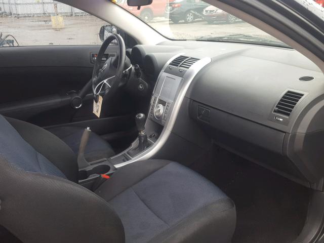JTKDE177250010749 - 2005 TOYOTA SCION TC 黑色 照片 5