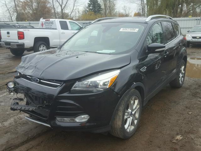 1FMCU9J91EUC29236 - 2014 FORD ESCAPE TIT BLACK photo 2