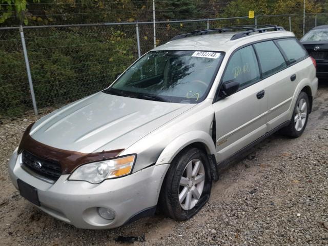 4S4BP61CX77342701 - 2007 SUBARU LEGACY OUT GOLD photo 2