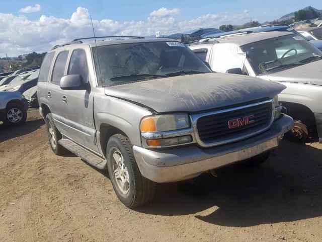 1GKEK13T21J117512 - 2001 GMC YUKON BEIGE photo 1