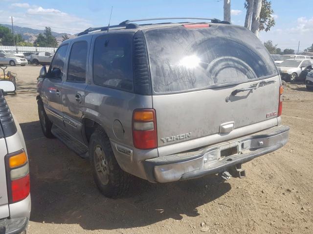 1GKEK13T21J117512 - 2001 GMC YUKON BEIGE photo 3