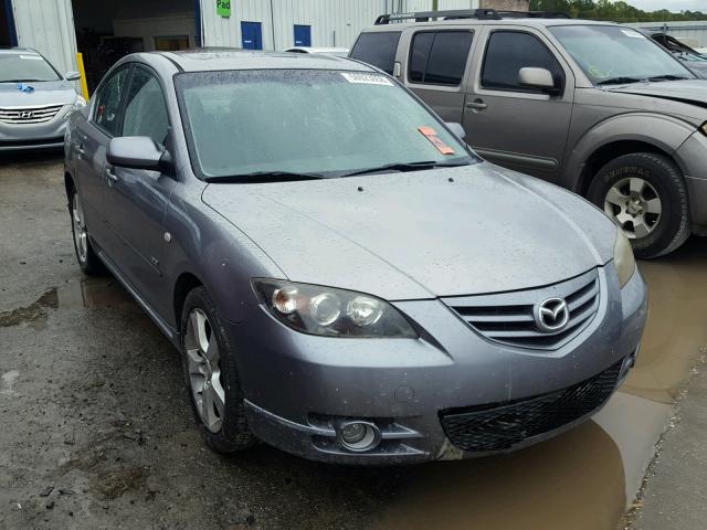 JM1BK323351245405 - 2005 MAZDA 3 S SILVER photo 1