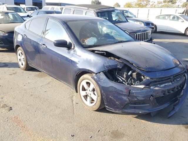 1C3CDFBB8FD275656 - 2015 DODGE DART SXT BLUE photo 1