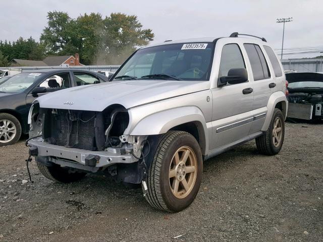 1J4GL58K56W124337 - 2006 JEEP LIBERTY LI SILVER photo 2