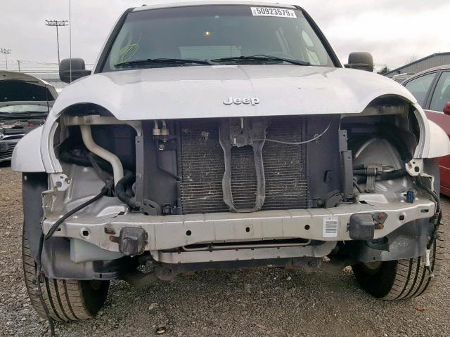 1J4GL58K56W124337 - 2006 JEEP LIBERTY LI SILVER photo 9