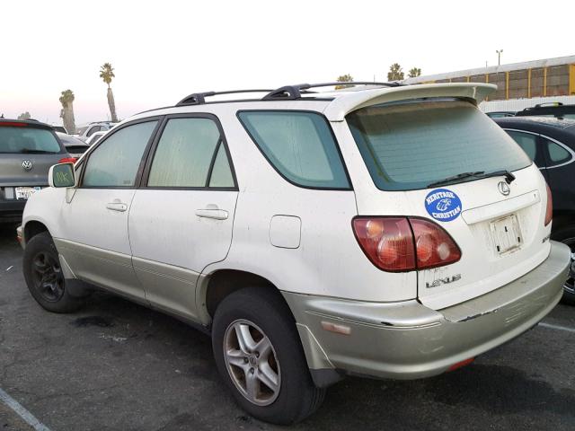 JT6GF10U6Y0053746 - 2000 LEXUS RX 300 WHITE photo 3