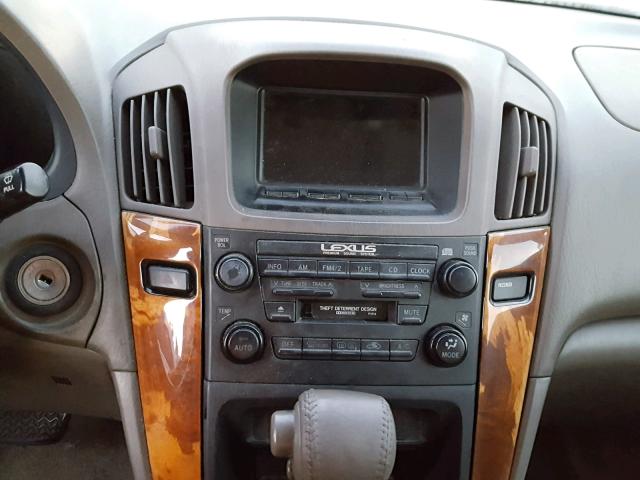 JT6GF10U6Y0053746 - 2000 LEXUS RX 300 WHITE photo 9