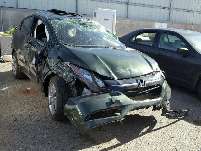 3CZRU5H53HM719061 - 2017 HONDA HR-V EX GREEN photo 1