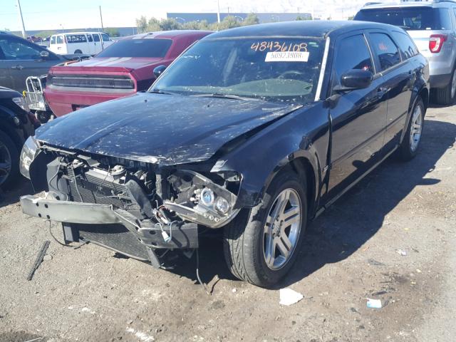 2D4FV47V66H191967 - 2006 DODGE MAGNUM SXT BLACK photo 2