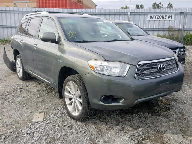 JTEEW41A082013927 - 2008 TOYOTA HIGHLANDER GRAY photo 1