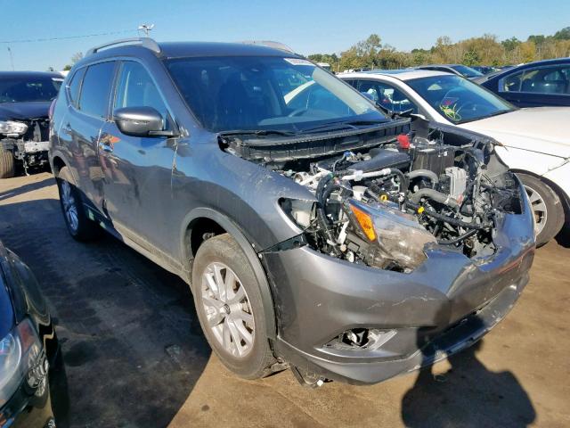 JN8AT2MVXKW377467 - 2019 NISSAN ROGUE S GRAY photo 1