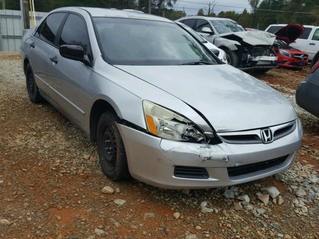 1HGCM56107A024058 - 2007 HONDA ACCORD VAL SILVER photo 1