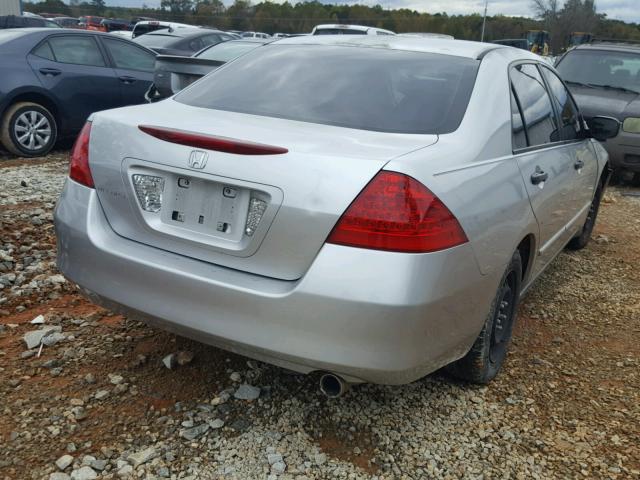 1HGCM56107A024058 - 2007 HONDA ACCORD VAL SILVER photo 4