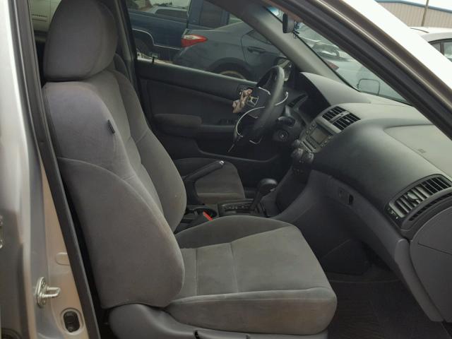 1HGCM56107A024058 - 2007 HONDA ACCORD VAL SILVER photo 5