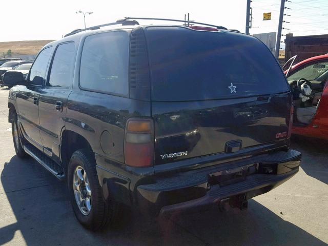 1GKEK63U63J157195 - 2003 GMC YUKON DENA BLACK photo 3