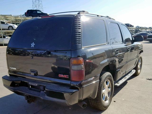 1GKEK63U63J157195 - 2003 GMC YUKON DENA BLACK photo 4