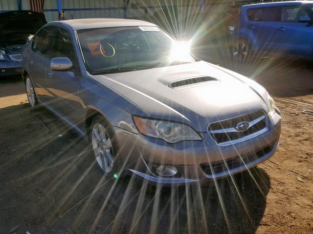 4S3BL676486217136 - 2008 SUBARU LEGACY GT SILVER photo 1