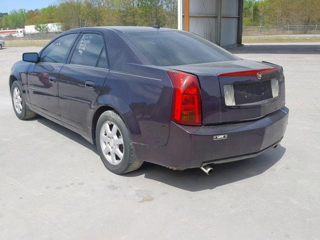 1G6DP577960163013 - 2006 CADILLAC CTS HI FEA MAROON photo 3