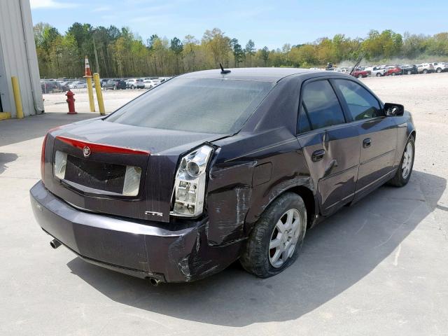 1G6DP577960163013 - 2006 CADILLAC CTS HI FEA MAROON photo 4