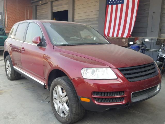 WVGZM77L55D078029 - 2005 VOLKSWAGEN TOUAREG 4. RED photo 1
