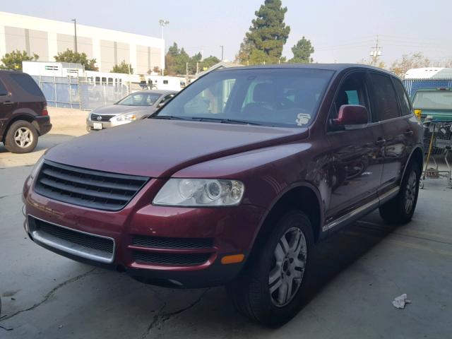 WVGZM77L55D078029 - 2005 VOLKSWAGEN TOUAREG 4. RED photo 2