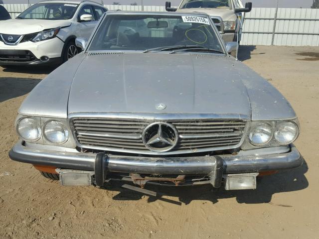 10704412008934 - 1973 MERCEDES-BENZ 450SL GRAY photo 9