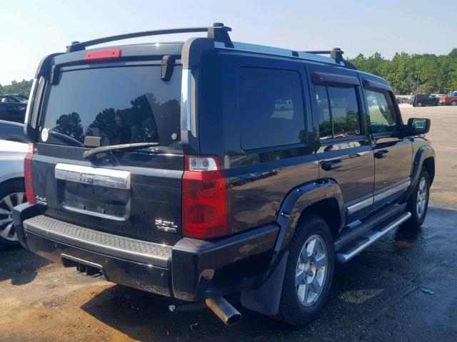 1J8HG58296C139397 - 2006 JEEP COMMANDER შავი ფოტო 4