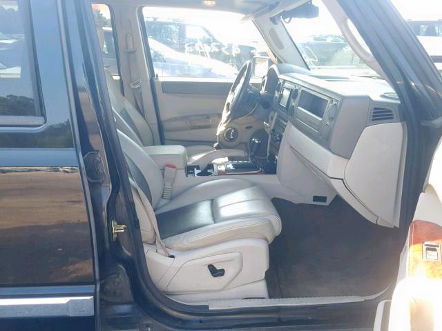 1J8HG58296C139397 - 2006 JEEP COMMANDER შავი ფოტო 5