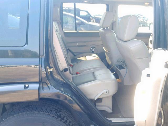 1J8HG58296C139397 - 2006 JEEP COMMANDER შავი ფოტო 6