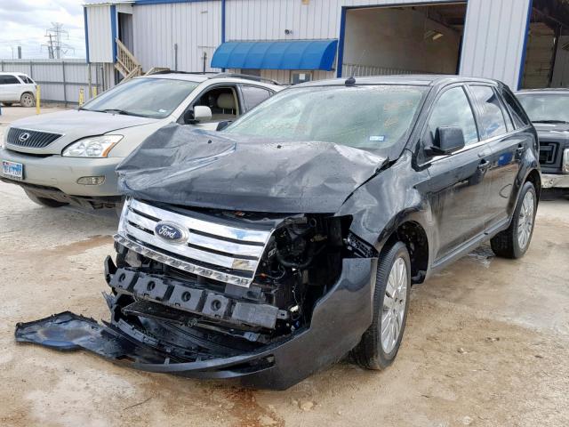 2FMDK3KCXABA22359 - 2010 FORD EDGE LIMIT BLACK photo 2