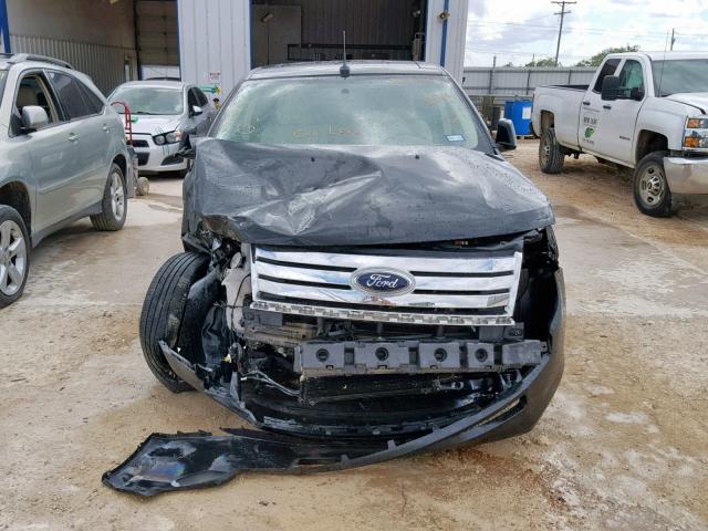 2FMDK3KCXABA22359 - 2010 FORD EDGE LIMIT BLACK photo 9