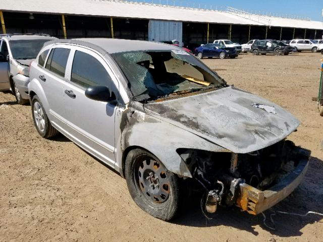 1B3HB48B07D268402 - 2007 DODGE CALIBER SX SILVER photo 1