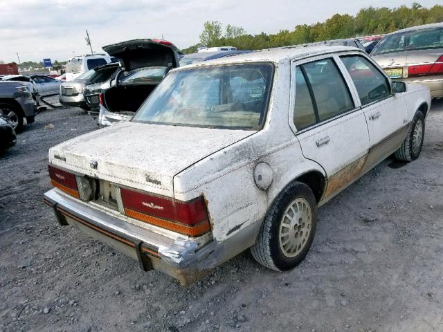 1G6JG51W7HJ508877 - 1987 CADILLAC CIMARRON WHITE photo 4