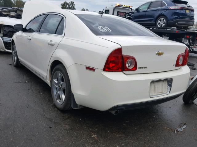 1G1ZH57B48F237595 - 2008 CHEVROLET MALIBU 1LT WHITE photo 3