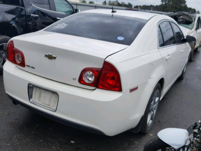 1G1ZH57B48F237595 - 2008 CHEVROLET MALIBU 1LT WHITE photo 4
