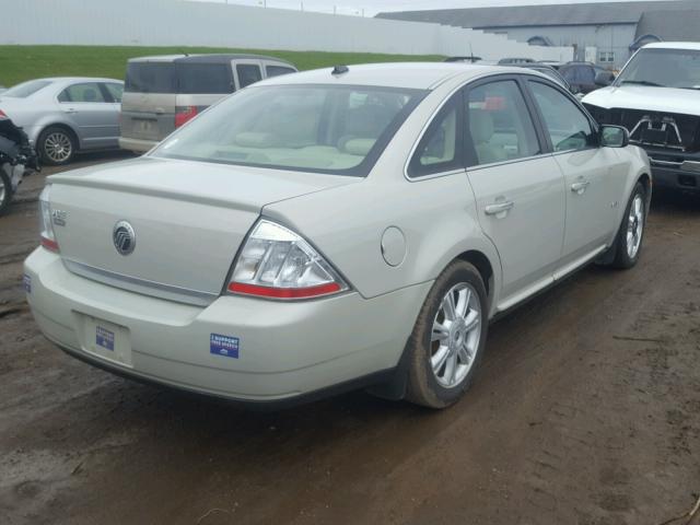 1MEHM42W28G608376 - 2008 MERCURY SABLE PREM TAN photo 4