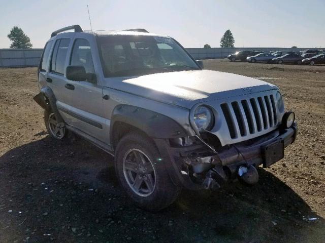 1J4GL38K15W563571 - 2005 JEEP LIBERTY RE SILVER photo 1