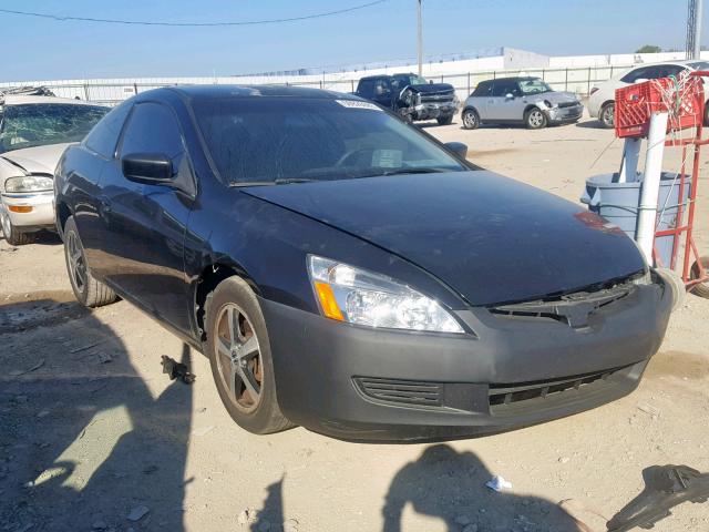 1HGCM72545A020046 - 2005 HONDA ACCORD LX BLACK photo 1