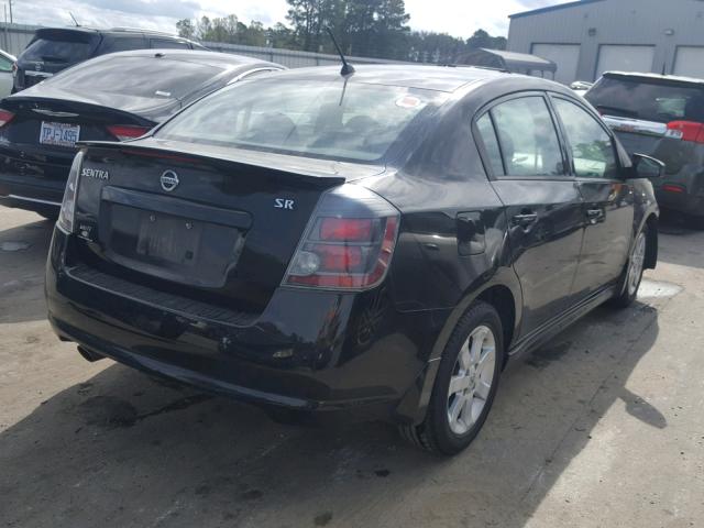 3N1AB6AP6AL659933 - 2010 NISSAN SENTRA 2.0 BLACK photo 4