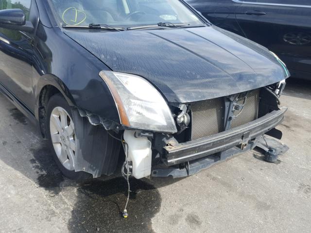 3N1AB6AP6AL659933 - 2010 NISSAN SENTRA 2.0 BLACK photo 9