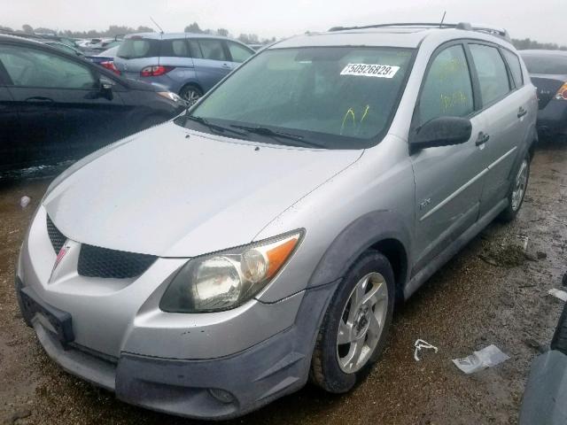 5Y2SL62854Z410204 - 2004 PONTIAC VIBE SILVER photo 2