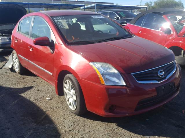 3N1AB6AP7CL717535 - 2012 NISSAN SENTRA 2.0 RED photo 1