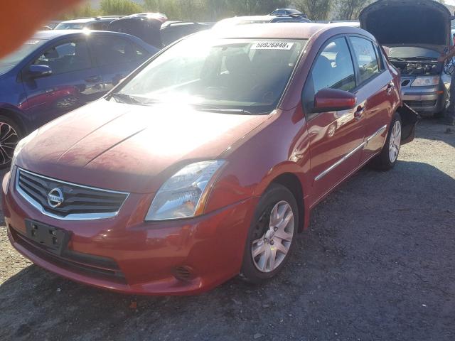 3N1AB6AP7CL717535 - 2012 NISSAN SENTRA 2.0 RED photo 2