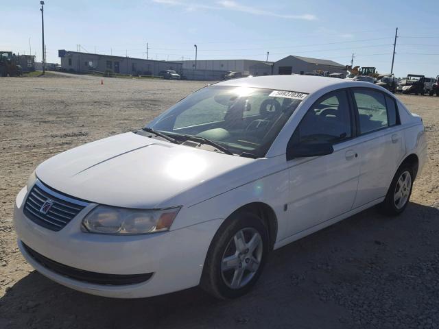 1G8AJ55F37Z198407 - 2007 SATURN ION LEVEL WHITE photo 2