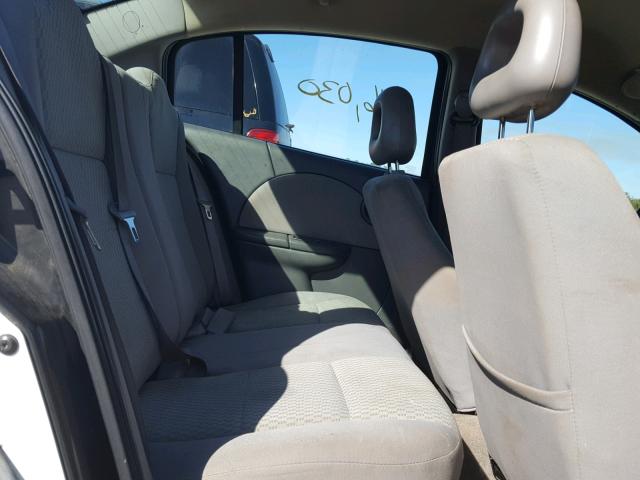 1G8AJ55F37Z198407 - 2007 SATURN ION LEVEL WHITE photo 6