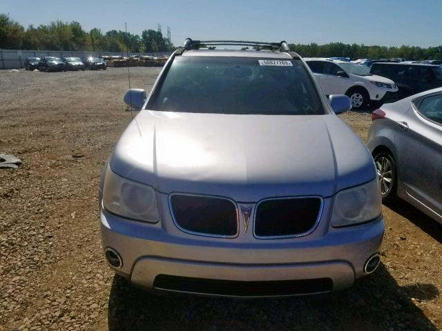 2CKDL63F866099025 - 2006 PONTIAC TORRENT SILVER photo 9